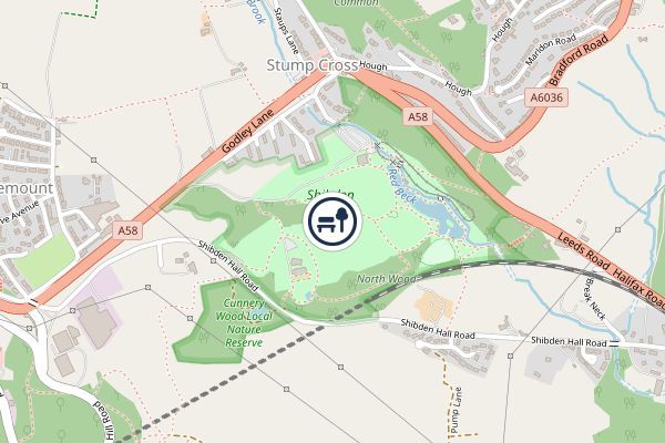 Shibden Park and Cunnery Wood Local Nature Reserve