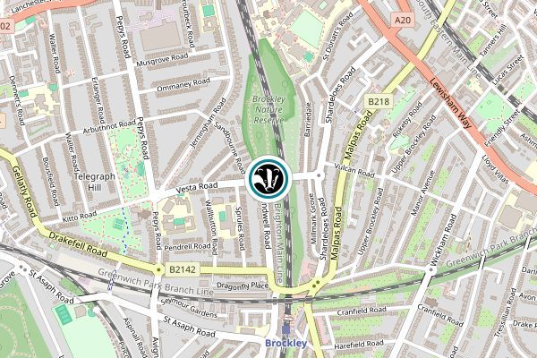 New Cross Gate Cutting - Restricted Access